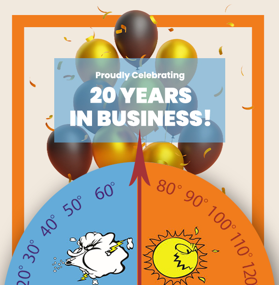Celebrating 20 Years in Business